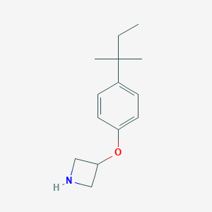 3-Azetidinyl 4-(tert-pentyl)phenyl ether图片