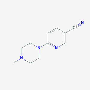 6-(4-Methylpiperazin-1-yl)nicotinonitrile图片