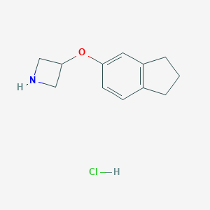 3-Azetidinyl2,3-dihydro-1H-inden-5-yl Ether Hydrochloride图片