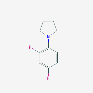 1-(2,4-Difluorophenyl)pyrrolidine图片
