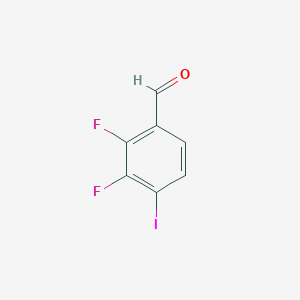 2,3-Difluoro-4-iodobenzaldehyde图片
