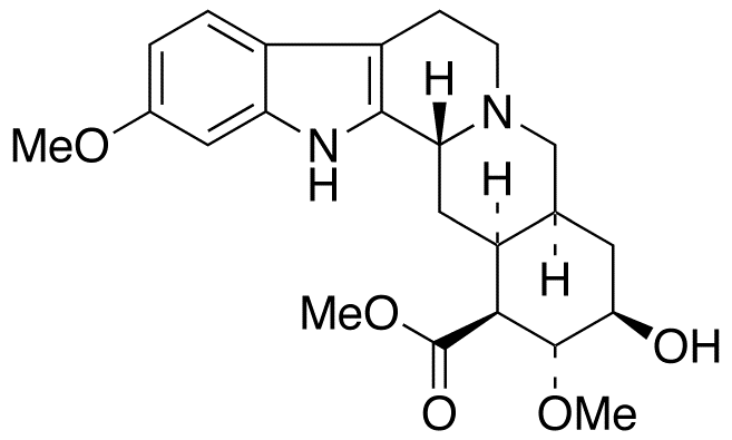 methyl(1R,15S,17R,18R,19S,20S)-17-hydroxy-6,18-dimethoxy-1,3,11,12,14,15,16,17,18,19,20,21-dodecahydroyohimban-19-carboxylate图片
