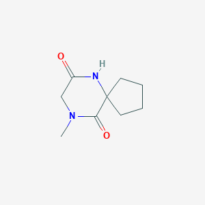 9-Methyl-6,9-diazaspiro[4,5]decane-7,10-dione图片
