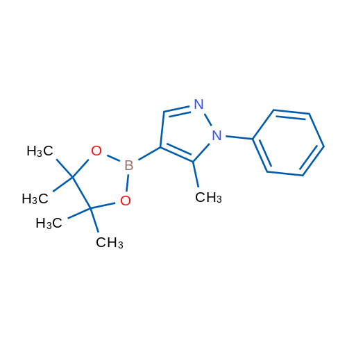 5-甲基-1-苯基-4-(4,4,5,5-四甲基-1,3,2-二氧硼烷)吡唑图片