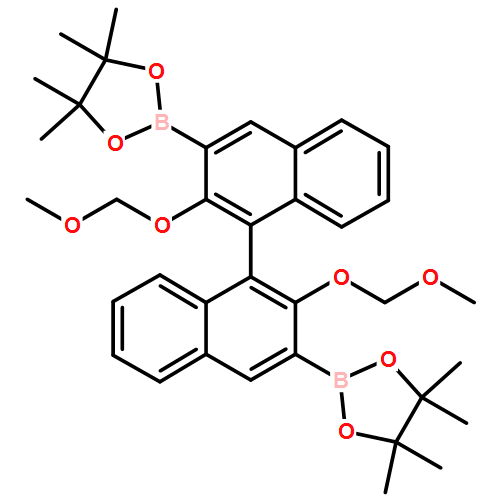 (R)-2,2'-双(甲氧基甲氧基)-1,1'-联萘-3,3'-二硼酸频哪醇酯图片