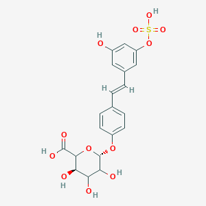 Resveratrol 3-Sulfate-4'-glucuronide图片