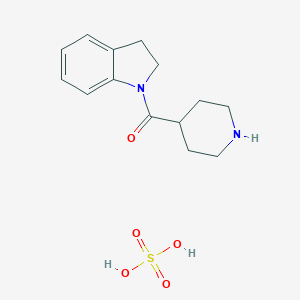 1-(Piperidin-4-ylcarbonyl)indoline Sulfate图片
