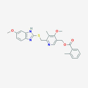 o-Toluoyl-5-hydroxy Omeprazole Sulfide图片