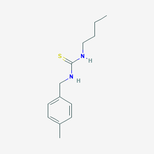 3-Butyl-1-[(4-methylphenyl)methyl]thiourea图片
