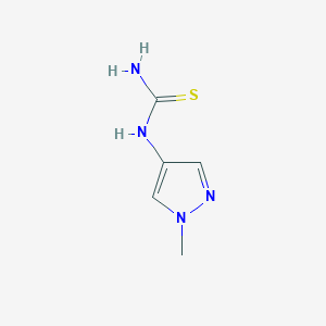 (1-Methyl-1H-pyrazol-4-yl)thiourea图片