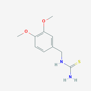 [(3,4-dimethoxyphenyl)methyl]thiourea图片
