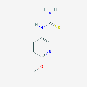 (6-Methoxypyridin-3-yl)thiourea图片
