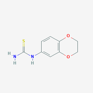 N-(2,3-dihydro-1,4-benzodioxin-6-yl)thiourea图片