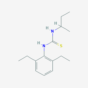 3-(Butan-2-yl)-1-(2,6-diethylphenyl)thiourea图片