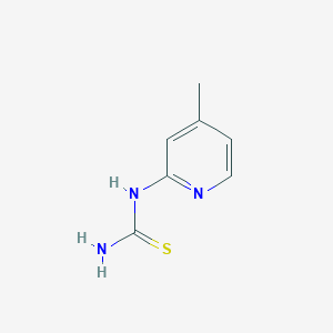 (4-Methyl-pyridin-2-yl)thiourea图片
