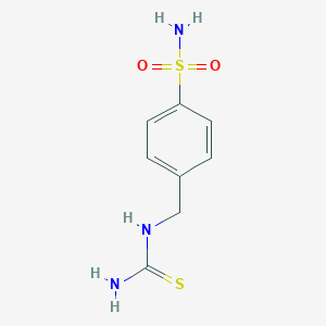 [(4-Sulfamoylphenyl)methyl]thiourea图片