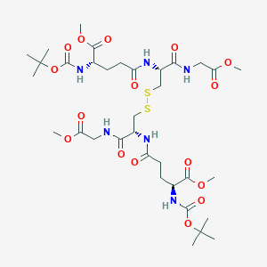 N-tert-Butyloxycarbonyl Glutathione Dimethyl Diester Disulfide Dimer图片