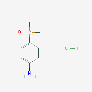 (4-Aminophenyl)dimethylphosphine oxide hydrochloride图片