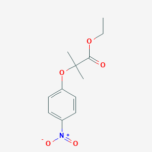 ETHYL 2-(4-NITROPHENOXY)-2-METHYLPROPANOATE图片
