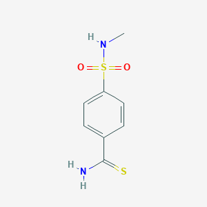 4-(Methylsulfamoyl)benzene-1-carbothioamide图片