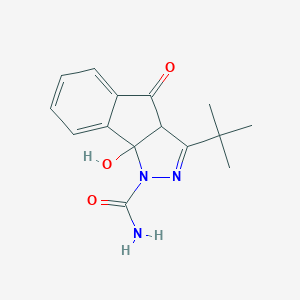 13,4-diaza-5-(tert-butyl)-2-hydroxy-7-oxotricyclo[6,4,0,0<2,6>]dodeca-1(8),4,9,11-tetraene-3-carboxamide图片