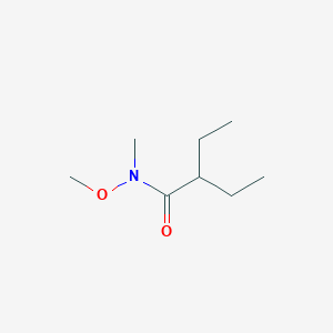 2-ethyl-N-methoxy-N-methylbutanamide图片