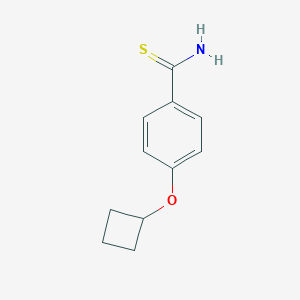 4-Cyclobutoxybenzene-1-carbothioamide图片