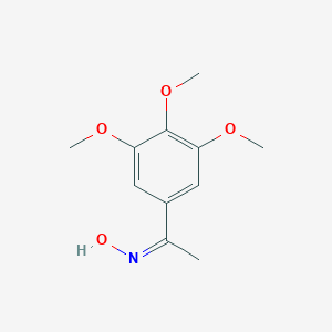 (1Z)-1-(3,4,5-trimethoxyphenyl)ethanone oxime图片