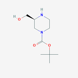 (S)-1-Boc-3-羟甲基哌嗪图片