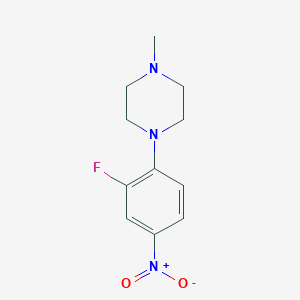 1-(2-氟-4-硝基苯基)-4-甲基哌嗪图片