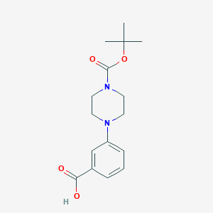 3-(4-Boc-1-哌嗪基)苯甲酸图片