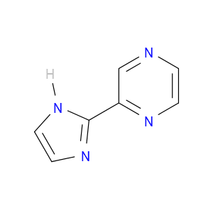 2-(1H-2-咪唑基)吡嗪图片