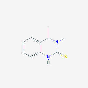 3-methyl-4-methylidene-1,2,3,4-tetrahydroquinazoline-2-thione图片