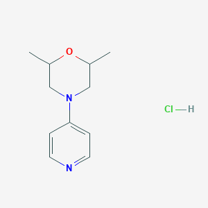 2,6-Dimethyl-4-(pyridin-4-yl)morpholine Hydrochloride图片
