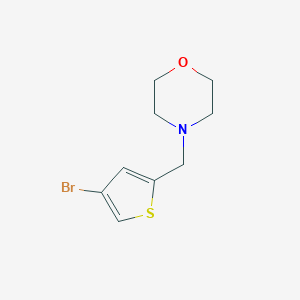 4-[(4-Bromothien-2-yl)methyl]morpholine图片