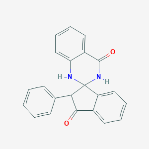 12-phenylspiro[1,2,3-trihydroquinazoline-2,3'-indane]-4,11-dione图片