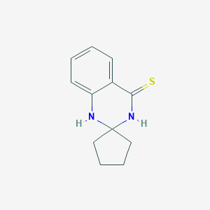 1'H-Spiro[cyclopentane-1,2'-quinazoline]-4'-thiol图片