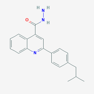 2-(4-isobutylphenyl)quinoline-4-carbohydrazide图片