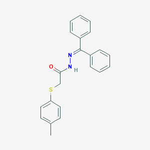 N'-(diphenylmethylene)-2-[(4-methylphenyl)sulfanyl]acetohydrazide图片