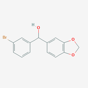 3-Bromo-3',4'-(methylenedioxy)benzhydrol图片