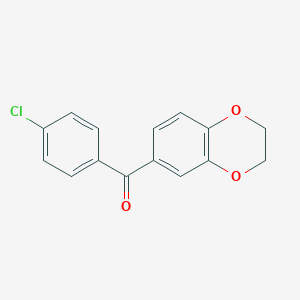 4-Chloro-3',4'-(ethylenedioxy)benzophenone图片