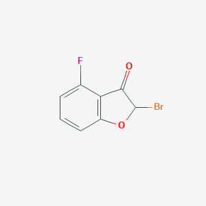 2-Bromo-4-fluorobenzo[B]furan-3(2h)-one图片