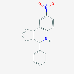 8-Nitro-4-phenyl-3a,4,5,9b-tetrahydro-3H-cyclopenta[c]quinoline图片
