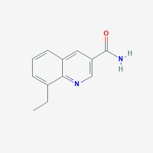 8-Ethylquinoline-3-carboxamide图片