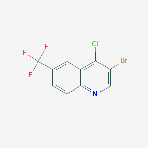 3-Bromo-4-chloro-6-trifluoromethylquinoline图片
