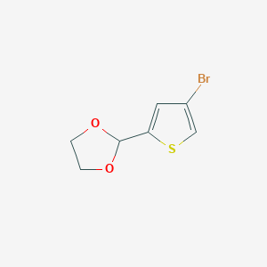 2-(4-溴噻吩)-1,3-二氧戊环图片