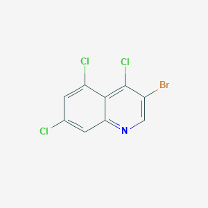 3-Bromo-4,5,7-trichloroquinoline图片