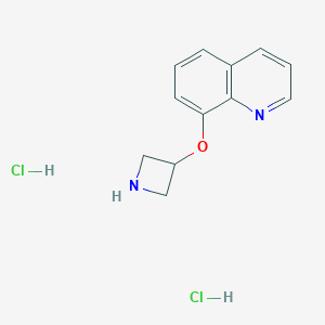 8-(azetidin-3-yloxy)quinoline dihydrochloride图片
