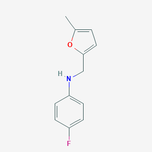 4-Fluoro-N-[(5-methylfuran-2-yl)methyl]aniline图片