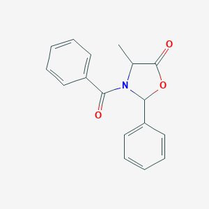 3-Benzoyl-4-methyl-2-phenyl-5-oxazolidinone图片